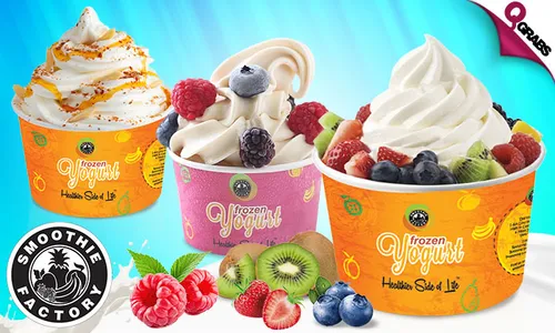 Create Your Own Frozen Yogurt with Toppings!